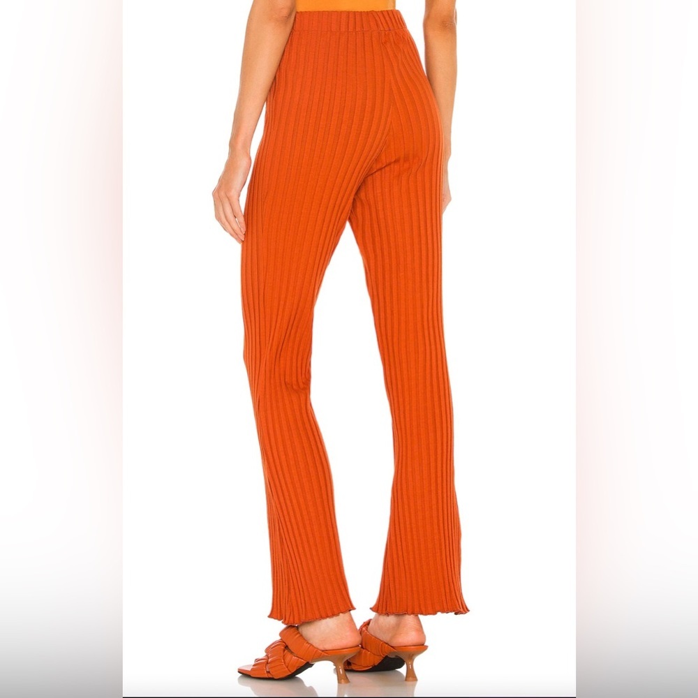 NWT - Simon Miller Orange Rib Pant - Size L - Picture 3 of 8